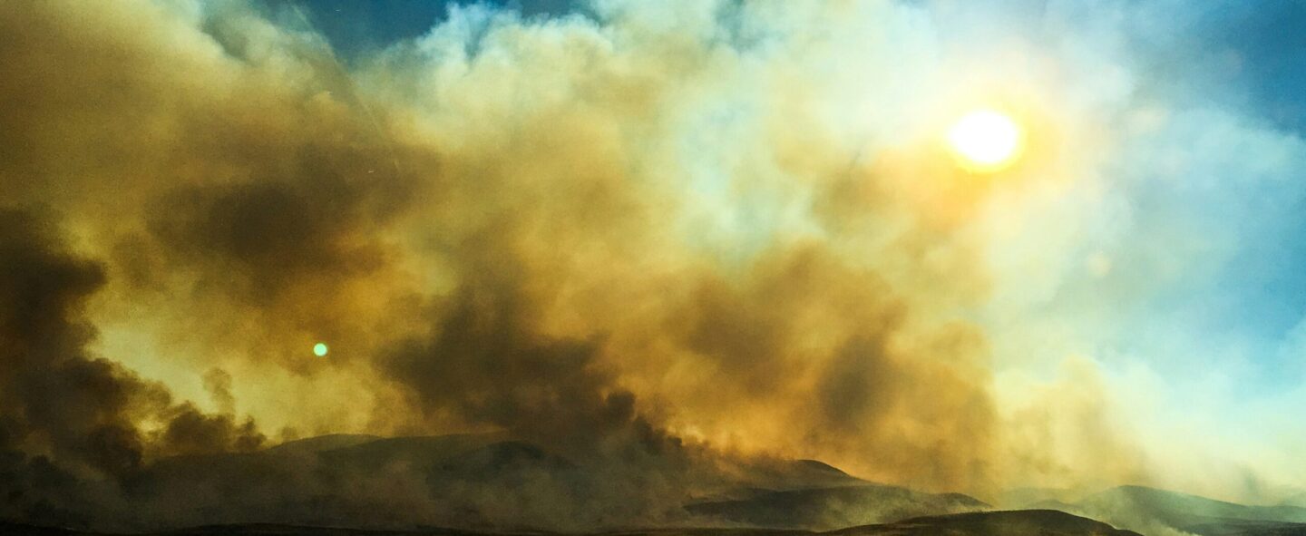 Sun and Wildfire Smoke